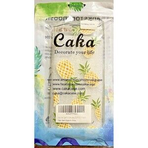 Caka Clear Case for Galaxy S20 FE w Pineapples